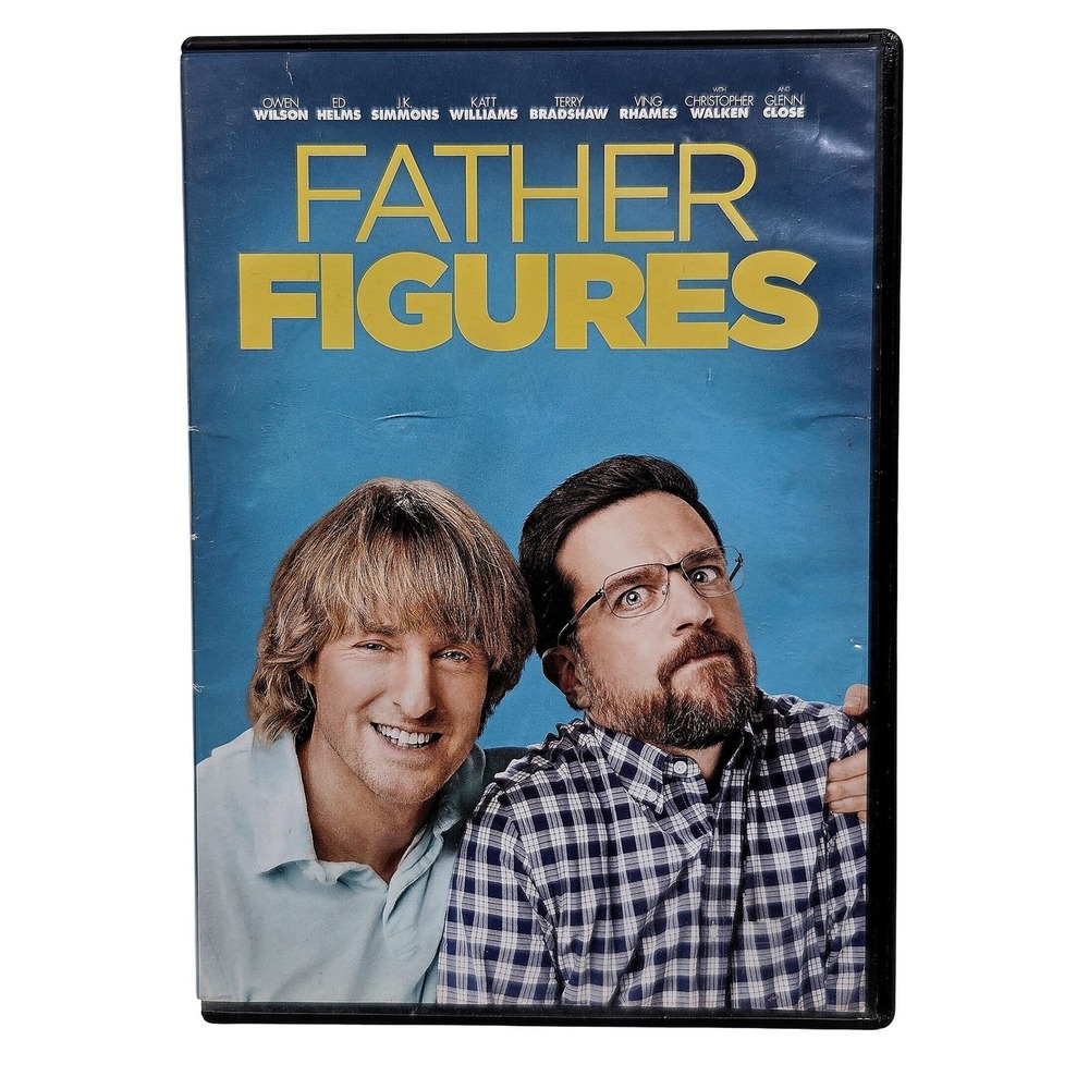 Father Figures DVD Owen Wilson Ed Helms Comedy Movie R Good 883929540570